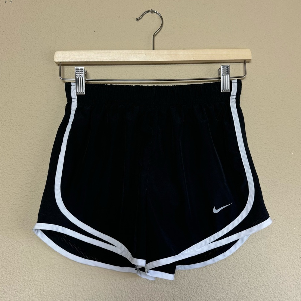 Nike shorts women small athletic lined tie elastic waist running lightweight